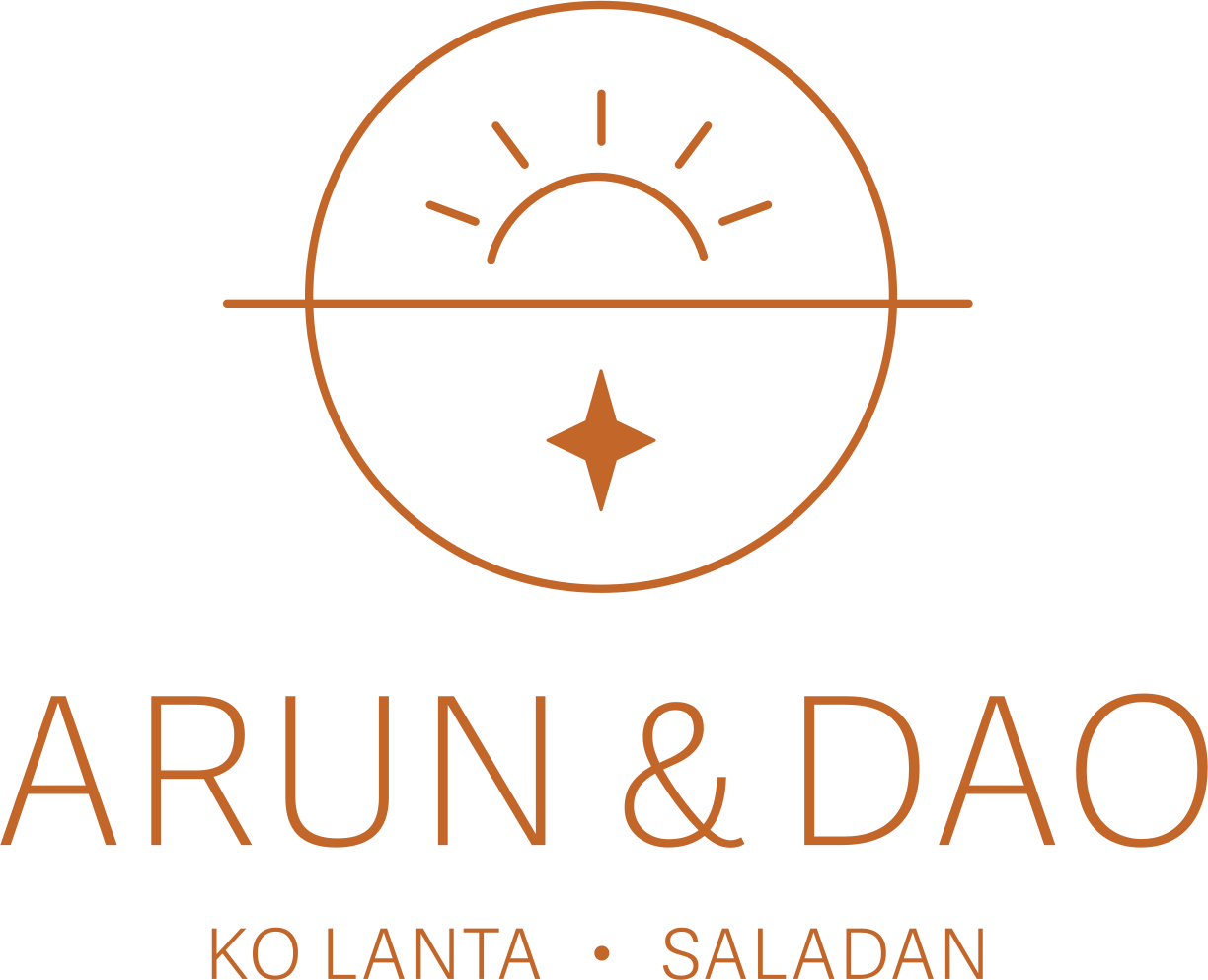 Arun & Dao — a sun rising over a horizon with a star beneath.